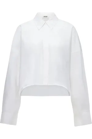 Drykorn Dames, Blouses & Shirts, Wit, Maat: S