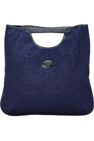 Céline Dames, Pre-owned, Blauw, Maat: ONE Size Leer