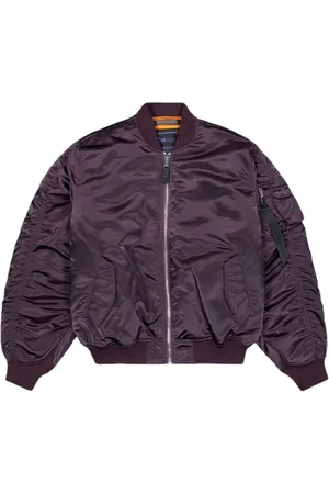 Alpha Industries Heren, Jassen, Bruin, Maat: S Nylon