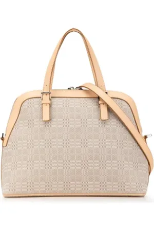 Burberry Dames, Pre-owned, Bruin, Maat: ONE Size Zijde