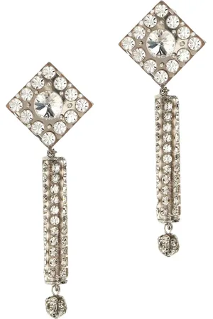 Alessandra Rich Dames, Accessoires, Grijs, Maat: ONE Size