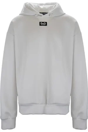 Dolce & Gabbana Heren, Sweatshirts & Hoodies, Wit, Maat: 2XL Viscose