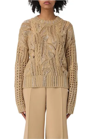 ERMANNO SCERVINO Dames, Truien, , Maat: L Katoen
