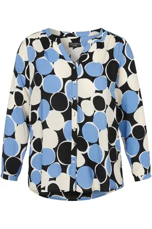 Via Appia Due Dames, Blouses & Shirts, Veelkleurig, Maat: 2XL Viscose
