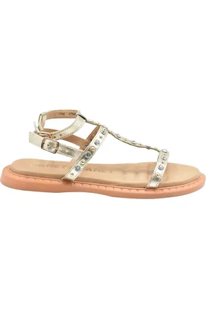 Janet&Janet Dames, Schoenen, Geel, Maat: 37 EU