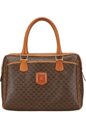 Céline Dames, Pre-owned, Bruin, Maat: ONE Size Leer