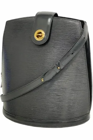 LOUIS VUITTON Dames, Pre-owned, Zwart, Maat: ONE Size Leer