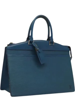 LOUIS VUITTON Dames, Pre-owned, Blauw, Maat: ONE Size Leer