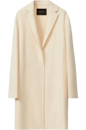 Fabiana Filippi Dames, Mantels, Wit, Maat: XS Wol