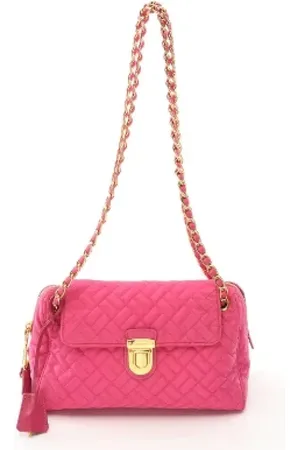 Prada Dames, Pre-owned, Roze, Maat: ONE Size Leer