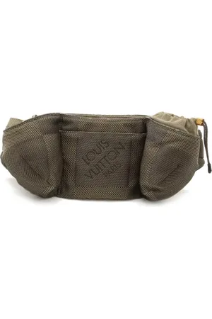 LOUIS VUITTON Dames, Pre-owned, Groen, Maat: ONE Size Tweed