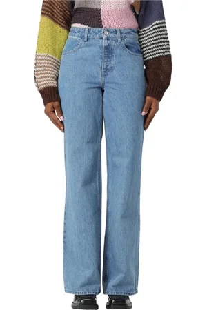 STINE GOYA Dames, Jeans, Blauw, Maat: W26 Denim
