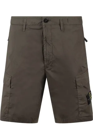 Stone Island Heren, Korte broeken, Grijs, Maat: W34 Katoen