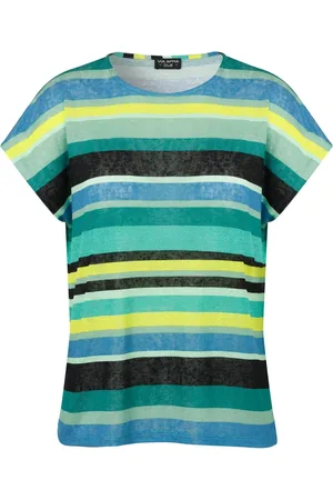 Via Appia Due Dames, Tops, Veelkleurig, Maat: 5XL