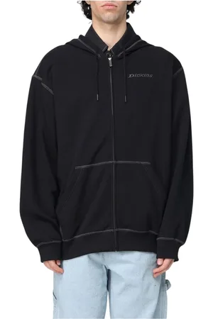 Dickies Heren, Sweatshirts & Hoodies, Zwart, Maat: L