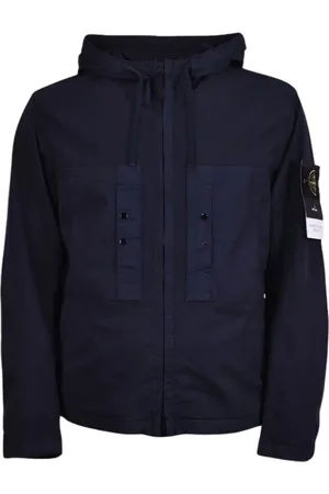 Stone Island Heren, Jassen, Blauw, Maat: M