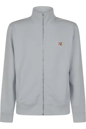Maison Kitsuné Heren, Sweatshirts & Hoodies, Blauw, Maat: XL Katoen
