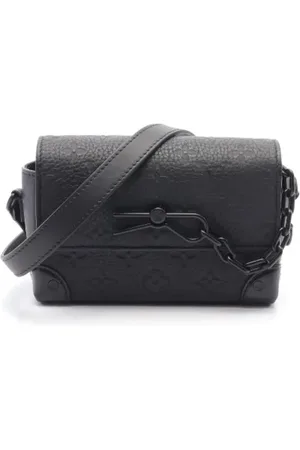 LOUIS VUITTON Dames, Pre-owned, Zwart, Maat: ONE Size Leer