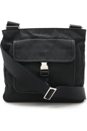 Prada Dames, Pre-owned, Zwart, Maat: ONE Size Leer