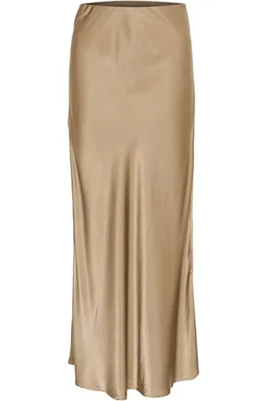 My Essential Wardrobe Dames, Rokken, Bruin, Maat: M Viscose
