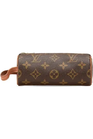 LOUIS VUITTON Dames, Pre-owned, Bruin, Maat: ONE Size Zijde