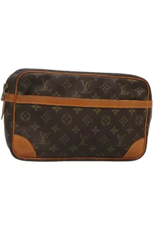 LOUIS VUITTON Dames, Pre-owned, Bruin, Maat: ONE Size Leer