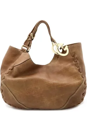 Loewe Dames, Pre-owned, Bruin, Maat: ONE Size Leer