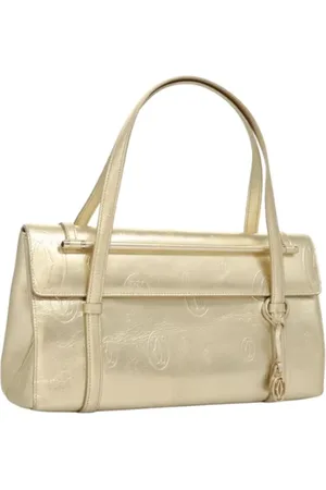 Cartier Dames, Pre-owned, Geel, Maat: ONE Size Leer