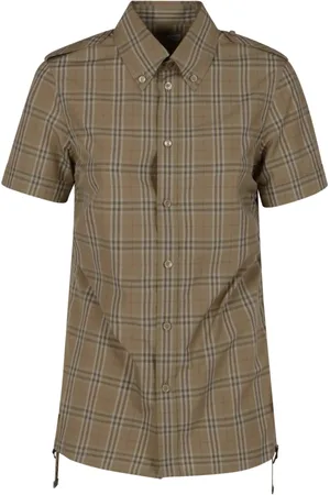 Burberry Dames, Blouses & Shirts, , Maat: S Katoen