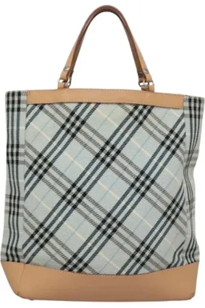 Burberry Dames, Pre-owned, Blauw, Maat: ONE Size Leer