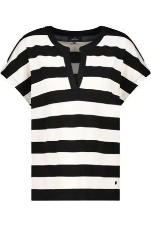 monari Dames, Tops, Zwart, Maat: L