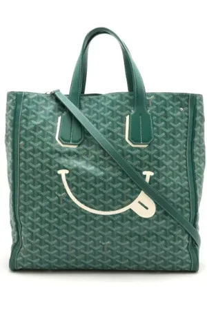 GOYARD Dames, Pre-owned, Groen, Maat: ONE Size Leer