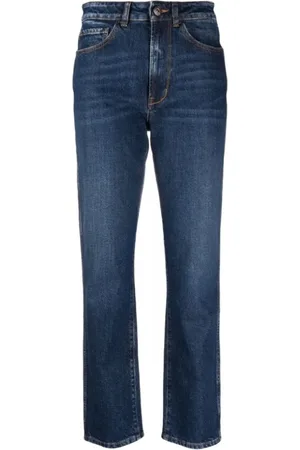 3x1 Dames, Jeans, Blauw, Maat: W30 Katoen
