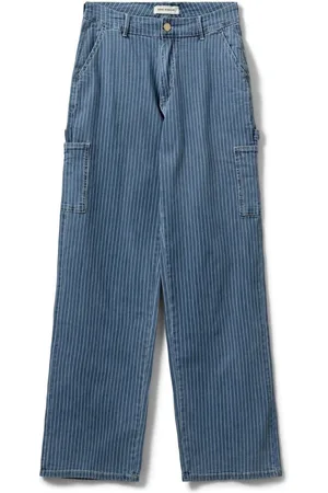 Sofie Schnoor Dames, Jeans, Blauw, Maat: XL Katoen