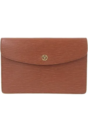 LOUIS VUITTON Dames, Pre-owned, Bruin, Maat: ONE Size Leer