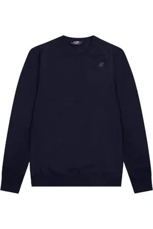 K-Way Heren, Sweatshirts & Hoodies, Blauw, Maat: S Katoen