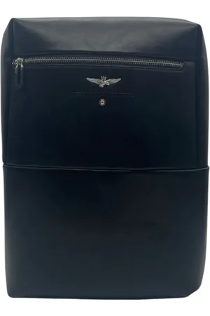 Aeronautica Militare Heren, Tassen, Zwart, Maat: ONE Size Leer