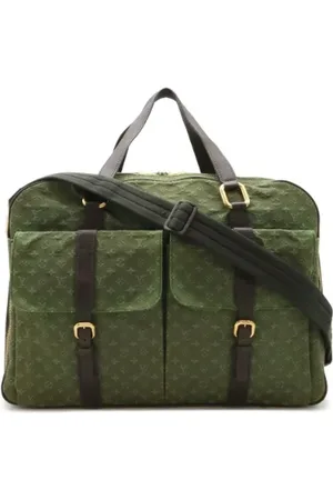 LOUIS VUITTON Unisex, Pre-owned, Groen, Maat: ONE Size Leer