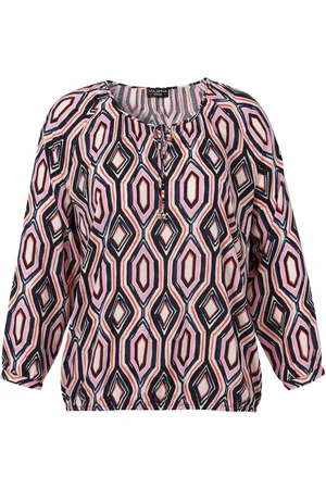 Via Appia Due Dames, Blouses & Shirts, Veelkleurig, Maat: M Viscose