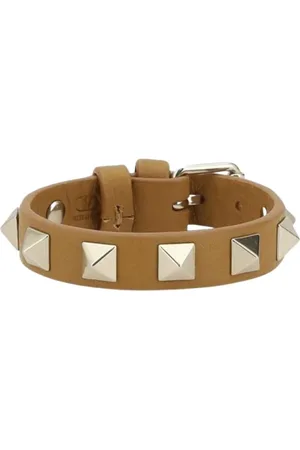 VALENTINO GARAVANI Dames, Accessoires, Geel, Maat: ONE Size Leer