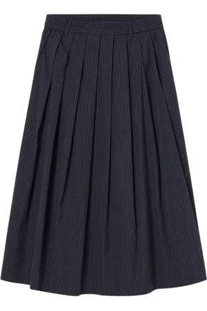 ZENGGI Dames, Rokken, Blauw, Maat: XS Katoen
