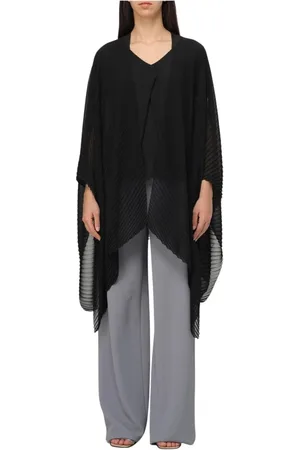 Emporio Armani Dames, Jassen, Zwart, Maat: ONE Size Chiffon