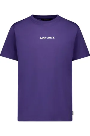 Airforce Heren, Tops, Paars, Maat: L