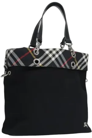Burberry Dames, Pre-owned, Zwart, Maat: ONE Size Leer