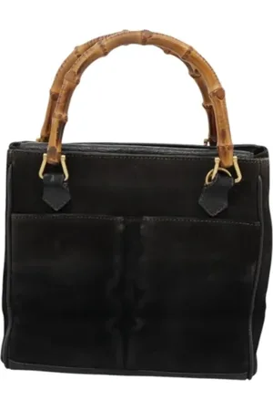 Gucci Dames, Pre-owned, Zwart, Maat: ONE Size Suède