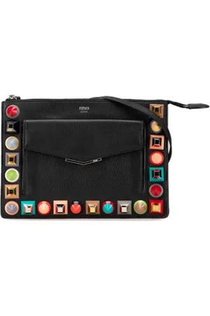 Fendi Dames, Pre-owned, Zwart, Maat: ONE Size Leer