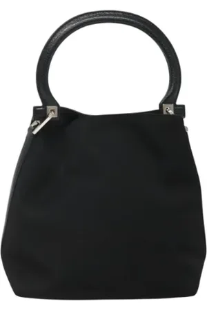 Salvatore Ferragamo Dames, Pre-owned, Zwart, Maat: ONE Size