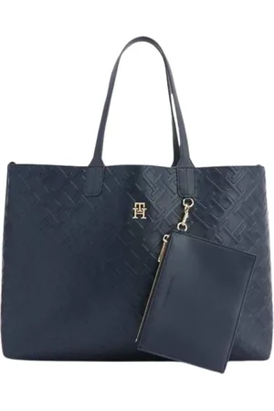 Tommy Hilfiger Dames, Tassen, Blauw, Maat: ONE Size