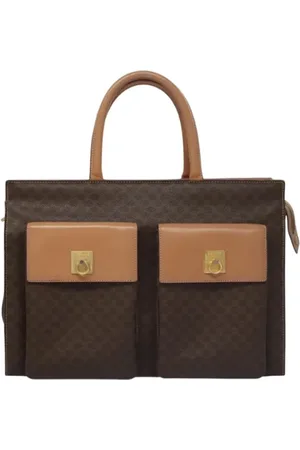 Céline Dames, Pre-owned, Bruin, Maat: ONE Size Leer