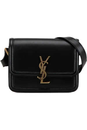 Saint Laurent Dames, Pre-owned, Zwart, Maat: ONE Size Leer